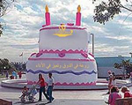 Custom Inflatable Cake