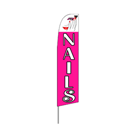 Nails Feather Flag (Out of stock)