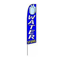Water Store Feather Flag