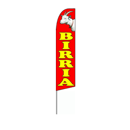 Birria Feather Flag