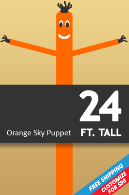 24 FT Air Dancer - Orange