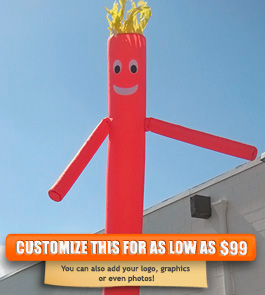 Plain Red Sky Puppet - 20 Ft.