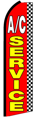 AC Service (Checkered) Feather Flag