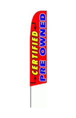 Certified Pre-Owned Feather Flag