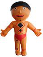 Custom Inflatable Native Man