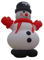 Custom Inflatable Snowman 2