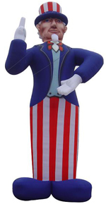 Custom Inflatable Uncle Sam