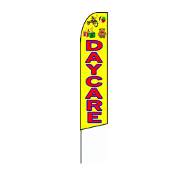 Daycare Feather Flag