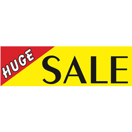 Huge Sale Vinyl Ad Banner 3 x 10 ft