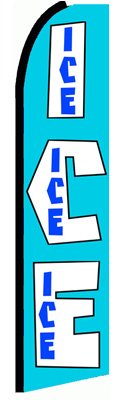 Ice Feather Flag