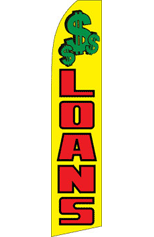 LOANS ($$$) Feather Flag