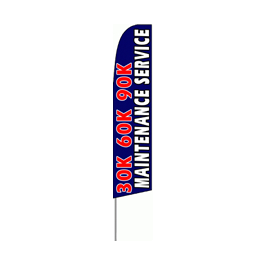 Maintenance Service Feather Flag