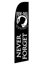 POW-MIA Feather Flag