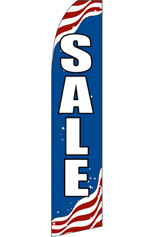 SALE (Patriotic) Feather Flag