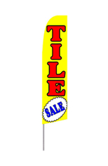 Tile Sale Feather Flag