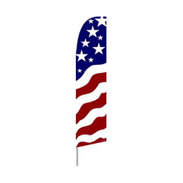 USA New Glory Feather Flag