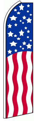 USA PRIDE (Vertical) Feather Flag