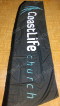 Coast Life Church Custom Feather Flag