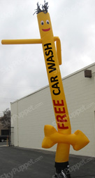 Free Car Wash Sky Puppet-Sky Dancer