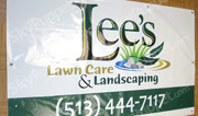 Lawn Care Vinyl Banner