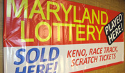 Maryland Lottery Vinyl Banner